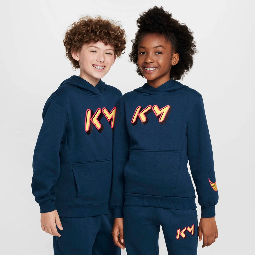 Kylian Mbappé Club Fleece Big Kids' Hoodie