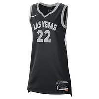 A'ja Wilson Las Vegas Aces 2023 Nike Dri-FIT WNBA Victory Jersey