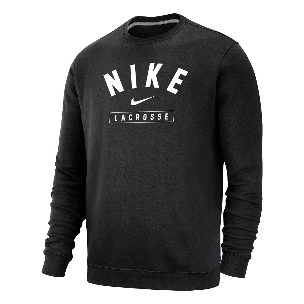 Nike Lacrosse Men's Crew-Neck Sweatshirt