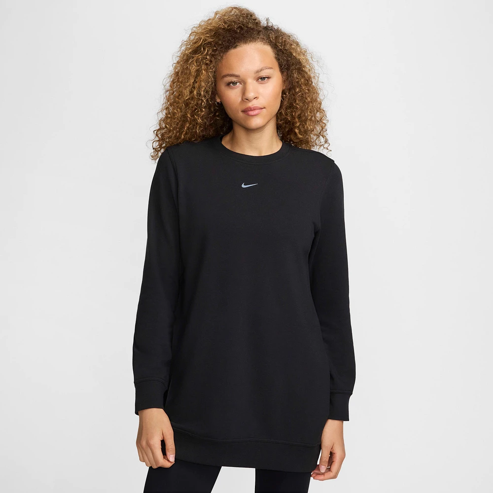 Nike Dri-FIT One Women's Crew-Neck French Terry Tunic