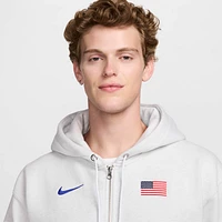 USA Solo Swoosh Men's Nike Full-Zip Hoodie