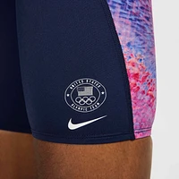 Nike Swim Cloud Team USA Men's HydraStrong Print Jammer