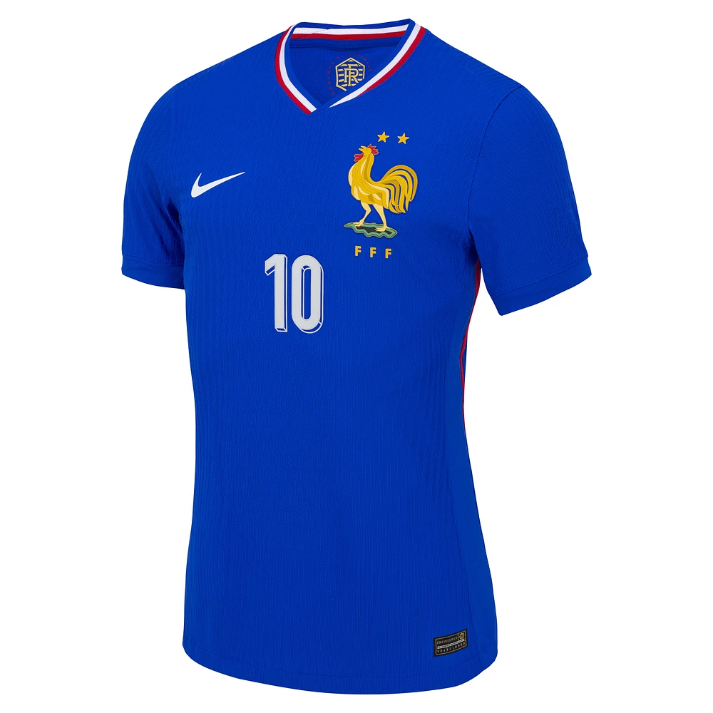 Kylian Mbappé France National Team 2024 Match Home Men's Nike Dri-FIT ADV Soccer Jersey