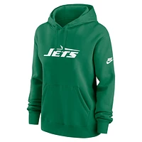 New York Jets Club Women's Nike NFL Pullover Hoodie