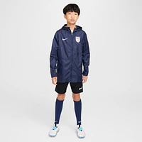 USMNT Academy Pro Big Kids' Nike Soccer Hooded Rain Jacket