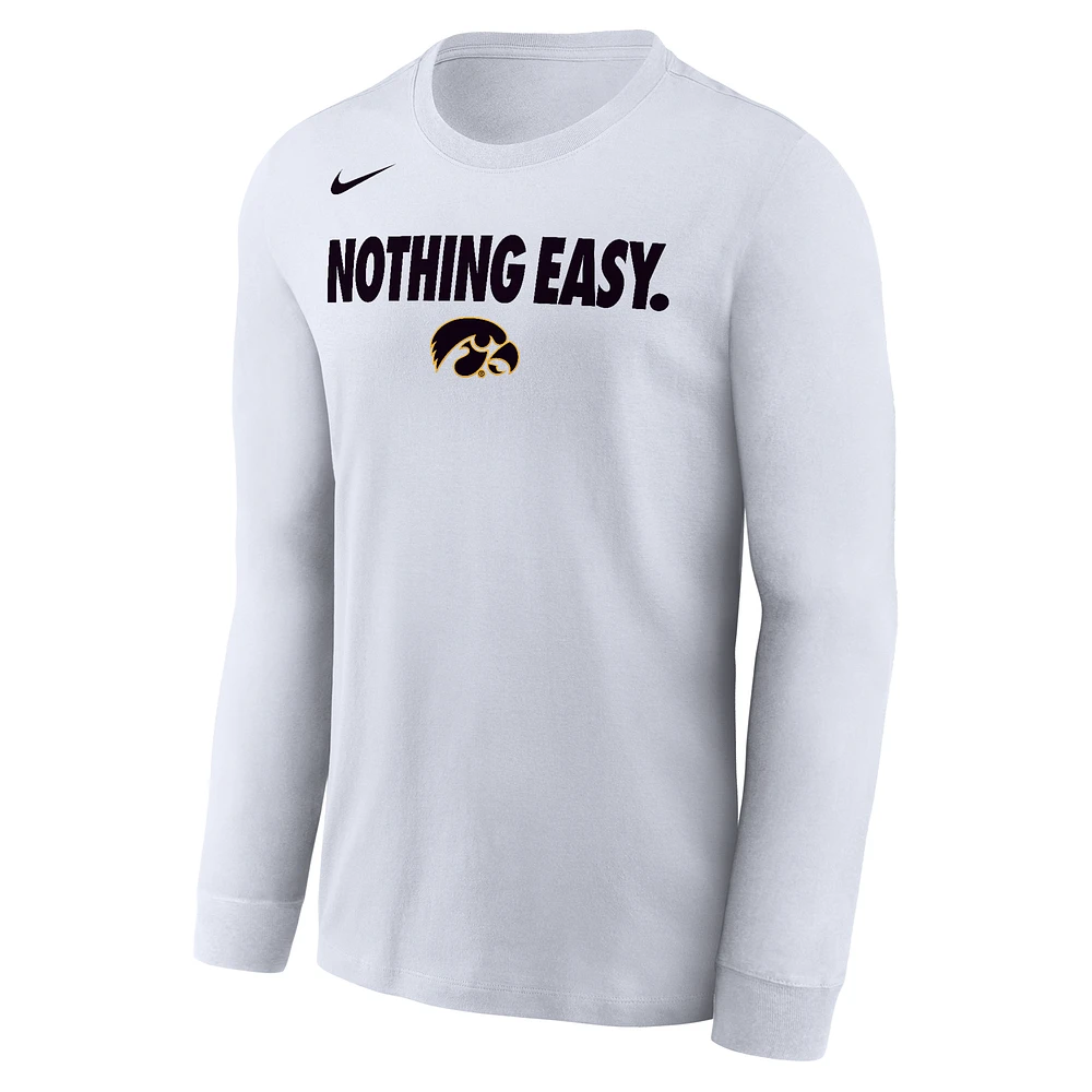 Iowa Men's Nike College Long-Sleeve T-Shirt