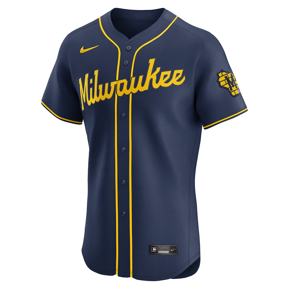 Milwaukee Brewers Men's Nike Dri-FIT ADV MLB Elite Jersey