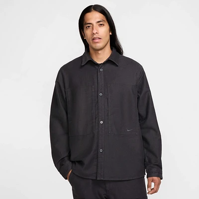 Nike Life Men's Long-Sleeve Chamois Field Shirt