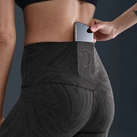 Nike Zenvy Women's Gentle-Support High-Waisted 7/8 Printed Leggings