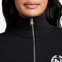 Nike Sportswear Women's Oversized 1/2-Zip Crop Fleece Sweatshirt