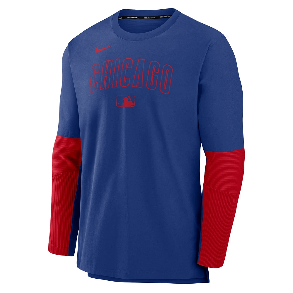 Chicago Cubs Authentic Collection Player Men's Nike Dri-FIT MLB Pullover Sweatshirt