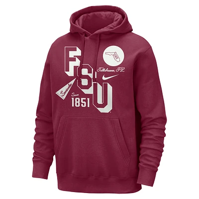 Florida State Club Men's Nike College Hoodie