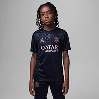 Paris Saint-Germain Academy Pro Third Big Kids' Jordan Dri-FIT Soccer Pre-Match Top