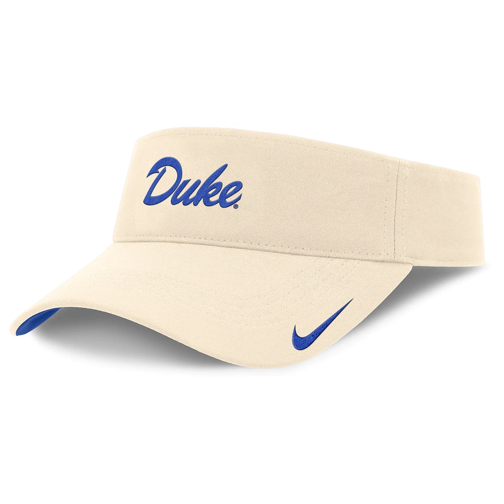 Duke Blue Devils Primetime Ace Men's Nike Dri-FIT College Adjustable Visor