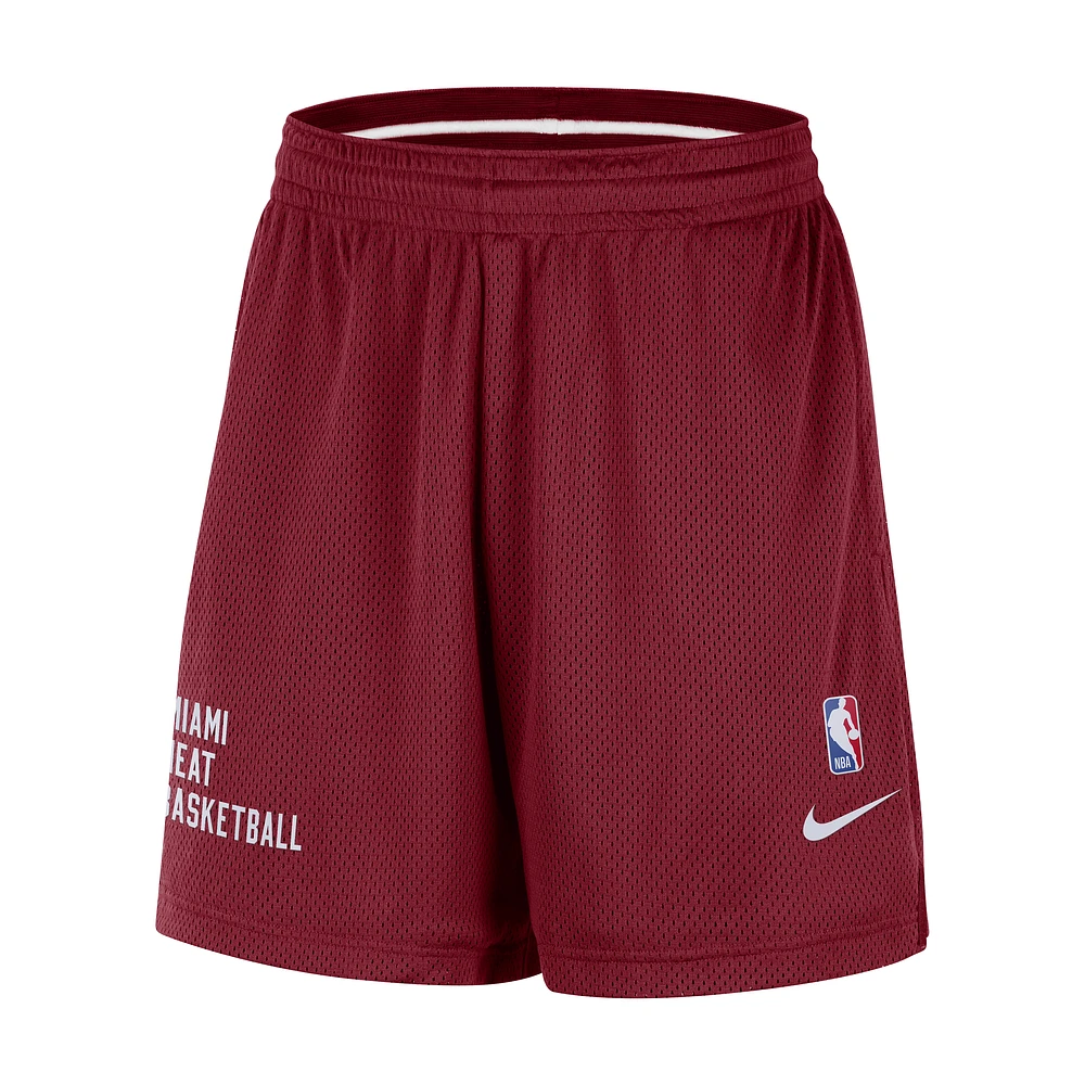 Miami Heat Men's Nike NBA Mesh Shorts