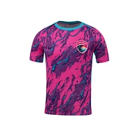 San Diego Wave FC 2025 Men's Nike NWSL Short-Sleeve Pre-Match Top