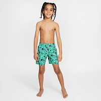 Nike Swim Breaker Little Kids' 5" Brief-Lined Volley Shorts