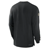 New Orleans Saints Sideline Player Team Issue Men’s Nike Dri-FIT Long-Sleeve Top