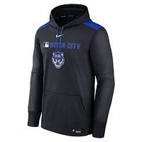 Detroit Tigers Authentic Collection City Connect Men's Nike Therma MLB Pullover Hoodie