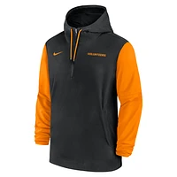 Tennessee Volunteers Sideline Pre-Game Player Men's Nike College 1/2-Zip Hooded Jacket