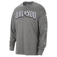 Orlando Magic 2023/24 City Edition Men's Nike NBA Max90 Long-Sleeve T-Shirt