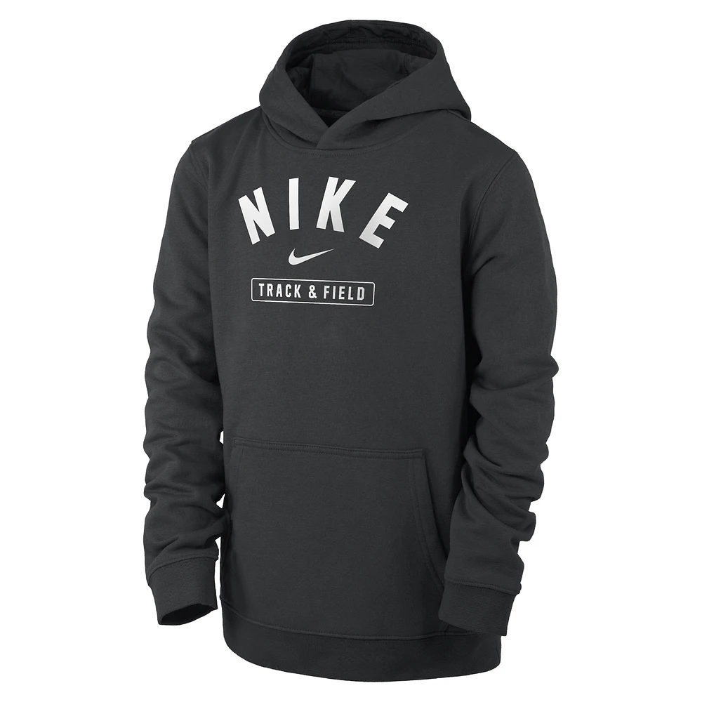 Nike Club Fleece Big Kids' Track & Field Hoodie