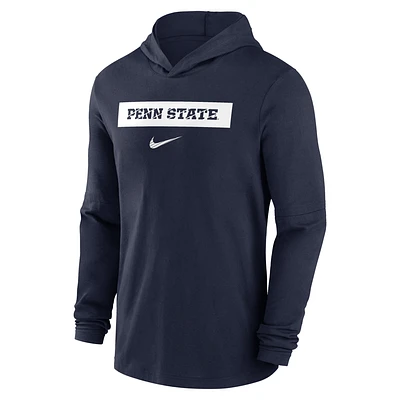 Penn State Nittany Lions Sideline Men's Nike Dri-FIT College Long-Sleeve Hooded Top