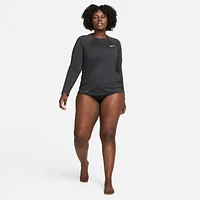 Nike Essential Dri-FIT Women's Long-Sleeve Hydroguard Swim Top (Plus Size)