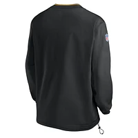 Pittsburgh Steelers Sideline Men's Nike NFL Long-Sleeve Windshirt