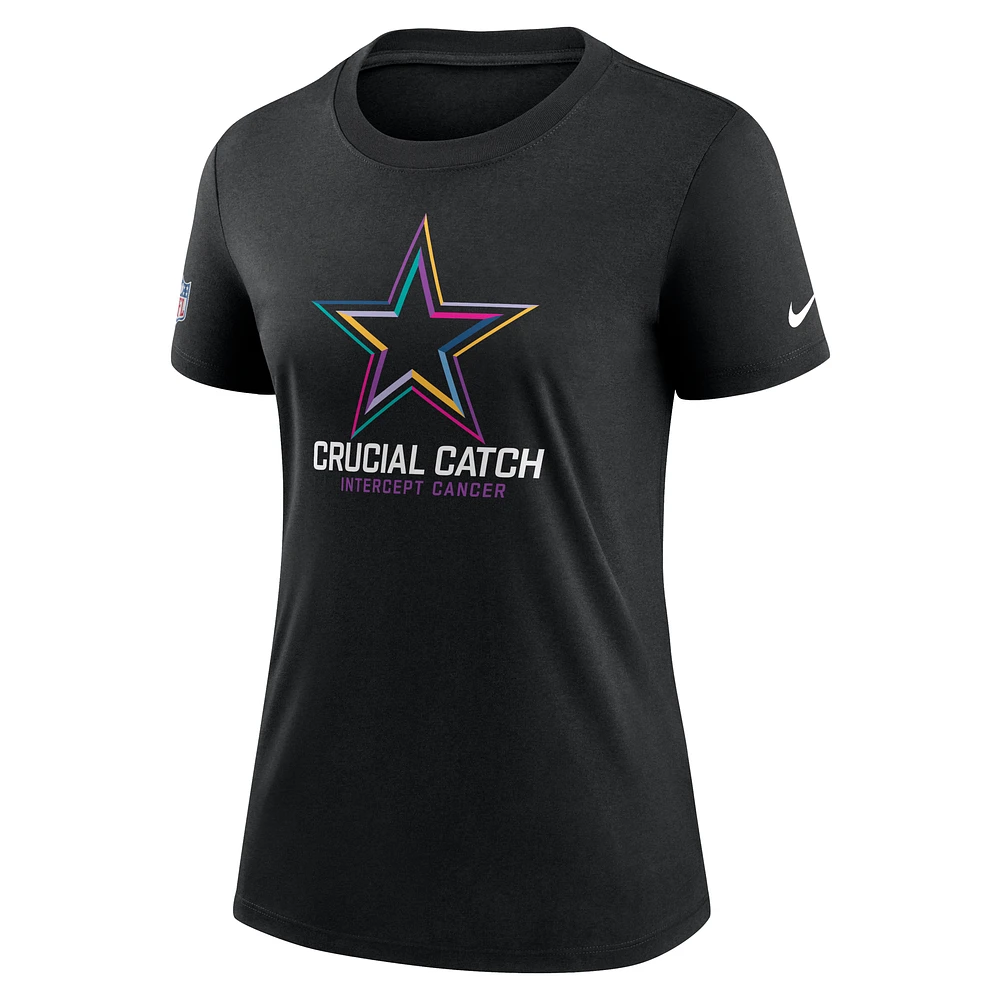 Dallas Cowboys Crucial Catch Women's Nike NFL T-Shirt