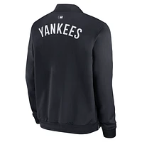 New York Yankees Authentic Collection Dugout Men's Nike MLB Full-Zip Bomber Jacket