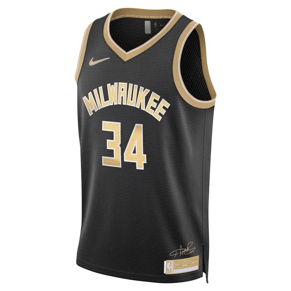 Giannis Antetokounmpo Milwaukee Bucks 2024 Select Series Men's Nike Dri-FIT NBA Swingman Jersey