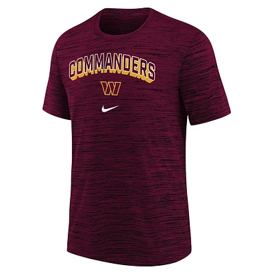 Washington Commanders Sideline Velocity Big Kids’ Nike Dri-FIT NFL T-Shirt