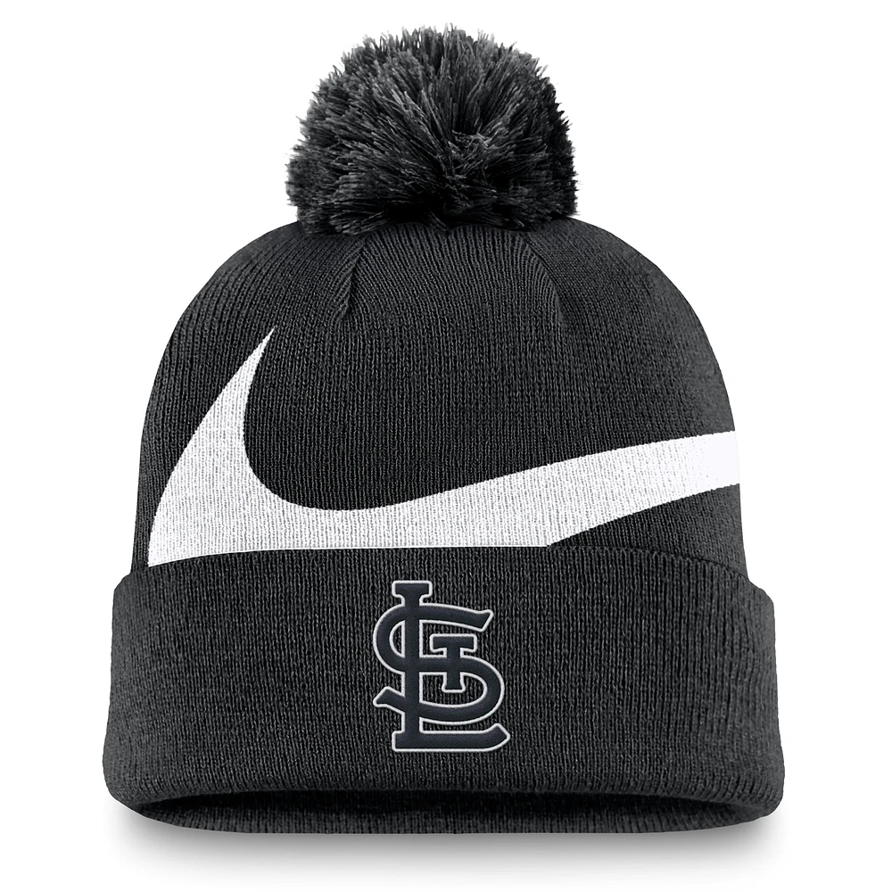 St. Louis Cardinals Peak Men's Nike MLB Cuffed Pom Beanie