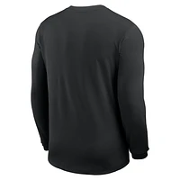 Tennessee Sideline Coach Men's Nike Dri-FIT College Long-Sleeve Top