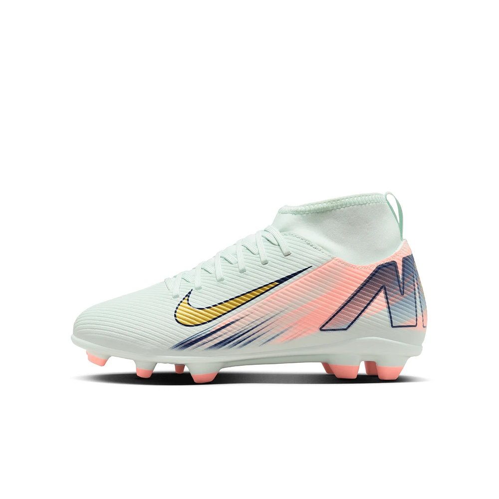 Nike Jr. Mercurial Superfly 10 Club "Kylian Mbappé" Little/Big Kids' MG High-Top Soccer Cleats