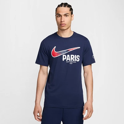 Paris Saint-Germain Swoosh Men's Nike Soccer T-Shirt