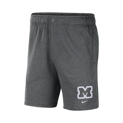 Michigan Men's Nike College Fleece Shorts