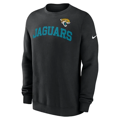 Jacksonville Jaguars Club Men's Nike NFL Pullover Crew