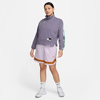 Nike Swoosh Fly Women's Dri-FIT Oversized 1/4-Zip French Terry Basketball Top