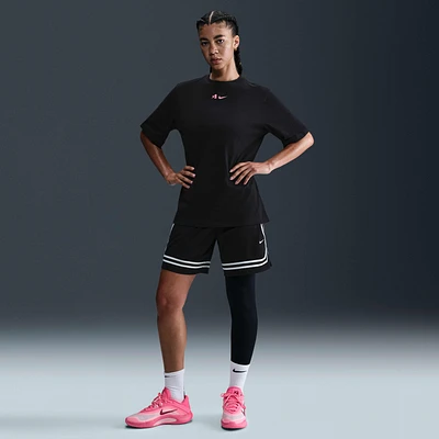 A'ja Wilson Women's A'symmetric Mid-Rise Single-Leg Basketball Leggings