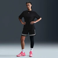 A'ja Wilson Women's A'symmetric Mid-Rise Single-Leg Basketball Leggings
