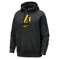 Los Angeles Lakers Club Fleece City Edition Men's Nike NBA Pullover Hoodie