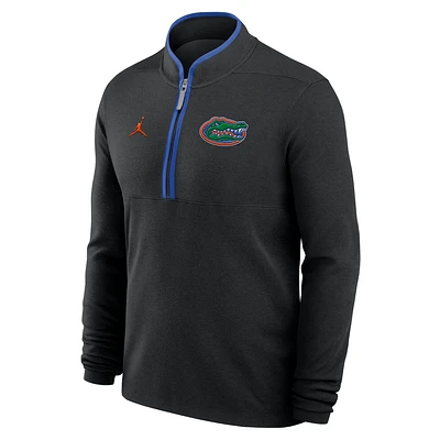 Florida Gators Victory Men's Jordan Brand Dri-FIT College 1/2-Zip Long-Sleeve Top