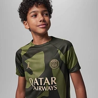 Paris Saint-Germain Academy Pro Fourth Big Kids' Jordan Dri-FIT Soccer Pre-Match Top