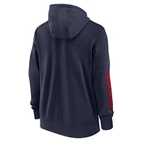 Arizona Wildcats Sideline Team Issue Men's Nike College Full-Zip Hoodie