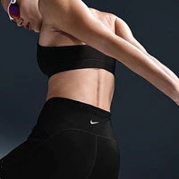 Nike Swift Women's High-Waisted 4" Tight Running Shorts with Pockets