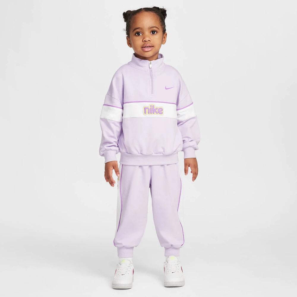 Nike E1D1 Toddler Quarter-Zip Top and Pants Set