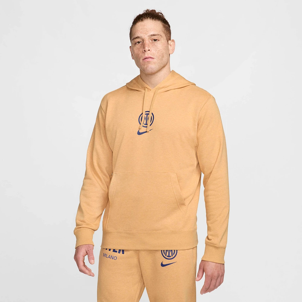 Inter Milan Club Home Men's Nike Soccer French Terry Pullover Hoodie