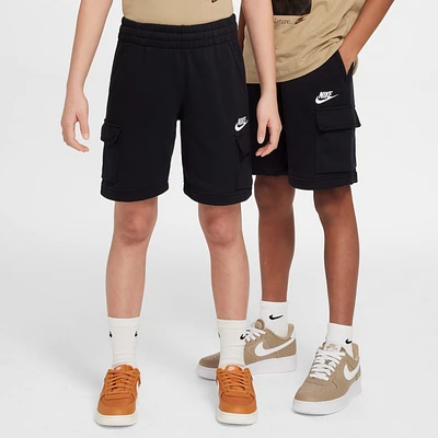 Nike Sportswear Club Big Kids' French Terry Cargo Shorts